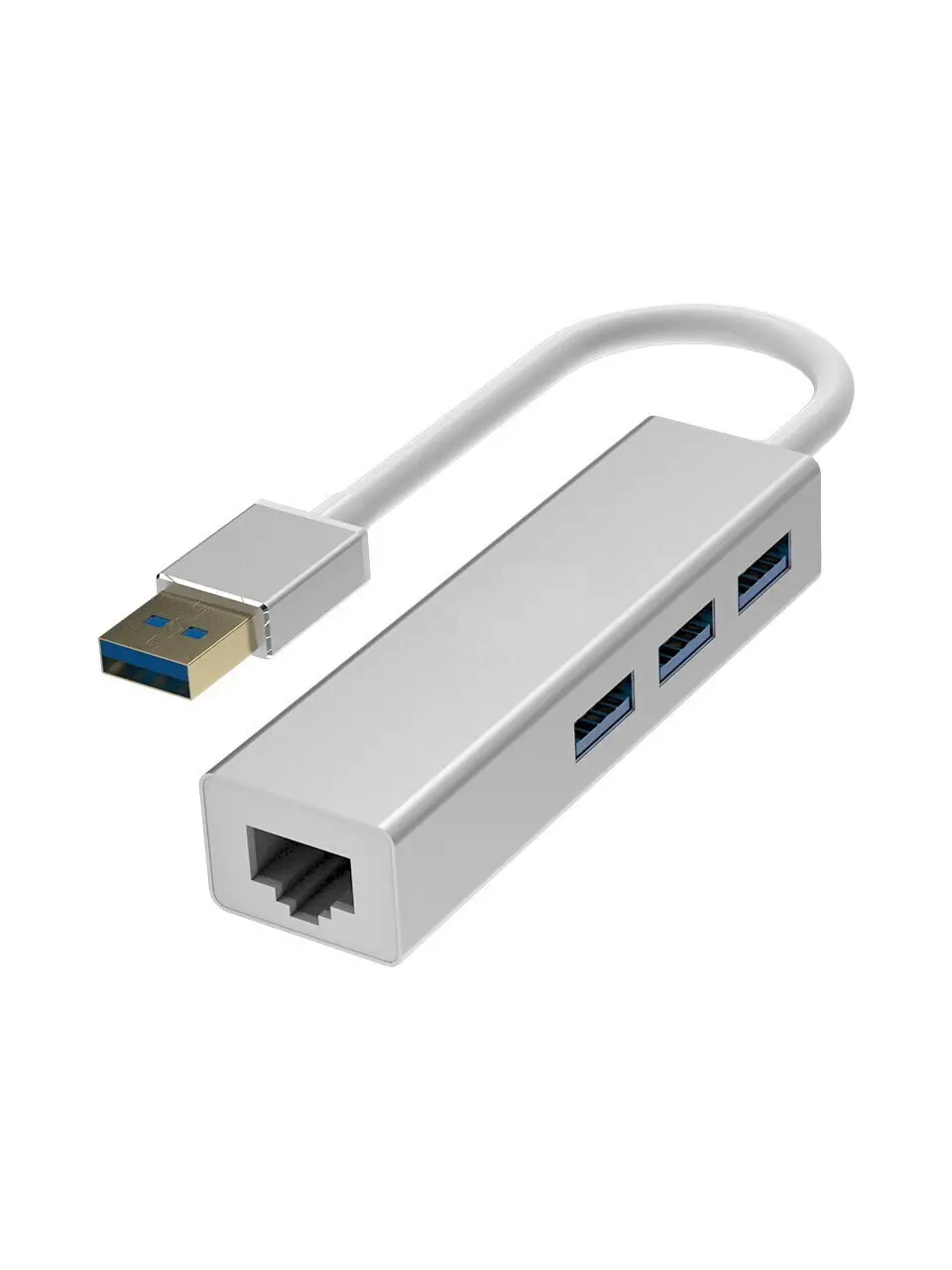 (CDG-CNV41) USB3.0 TO 3xUSB3.0/RJ45 HUB