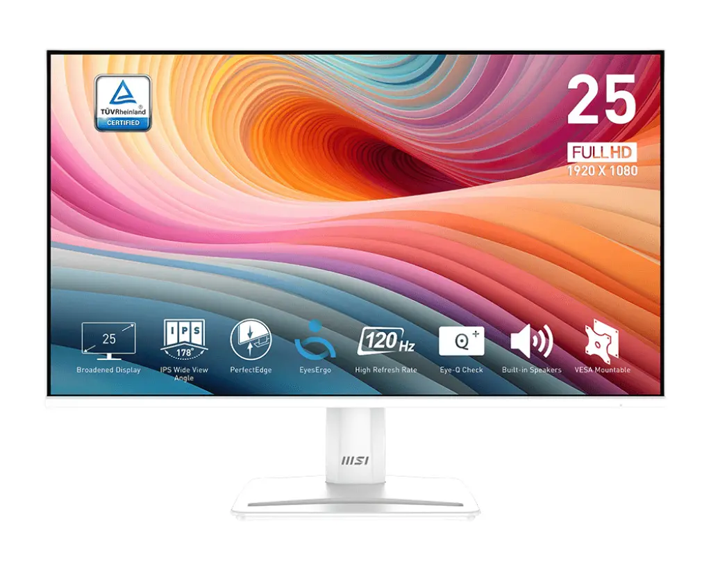 24.5 PRO MP251W E2 1920x1080 (FHD) 16:9 FLAT IPS 120HZ 1MS ADAPTIVE-SYNC MONITOR