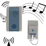 Wireless Bağlantılı Ev, Ofis, Daire veya Bahçe Kapıları İçin Kablosuz Kapı Zili (4745)-3