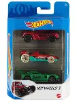 Hot Wheels 3lü Araba Seti K5904-6