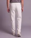 Erkek Rahat Kalıp Keten Pantolon-4