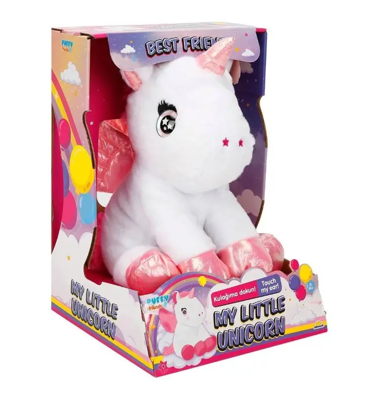 Sunman My Little Unicorn Işıklı Peluş S00003378