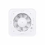 PLASTİK ASPİRATÖR 120 BEYAZ BANYO TUVALET HAVALANDIRMA ASPİRATÖRÜ 16W 1900RPM 80M3/H EBT-120SB (4745)-2