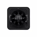 PLASTİK ASPİRATÖR 120 ANTRASİT BANYO TUVALET HAVALANDIRMA ASPİRATÖRÜ 16W 1900RPM 180M3/H EBT-120SA (4745)-2