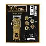 SAÇ SAKAL KESME TRAŞ MAKİNESİ USB - TYPE-C ŞARJLI - LED GÖSTERGE 3-7-9-12MM TARAK MR-7800 (4745)-2