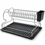 KROM - METAL 2 KATLI TABAKLIK - BULAŞIKLIK (4745)-1
