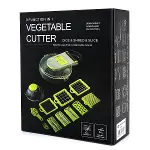 VEGETABLE CUTTER HAZNELİ 9IN1 ÇOK FONKSİYONLU SEBZE DİLİMLEYİCİ - KESİCİ - DOĞRAYICI SETİ DP-901 (4745)-5