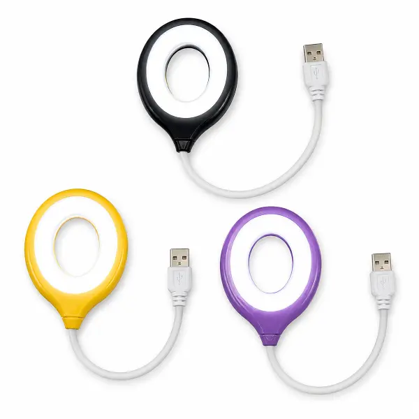 MASA LAMBASI RENKLİ USB GİRŞİLİ (4745)