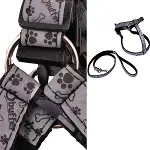 Ergonomik Yumuşak Dokulu Terletmez Köpek Göğüs Tasması Medium (4745)-3