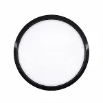 20W SİYAH METAL KASA SIVA ÜSTÜ YUVARLAK LEDLİ GLOP ARMATÜR IP20 6500K - 1800Lm E1212/S (4745)-2