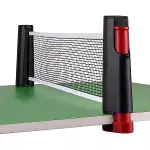 Teleskopik Taşınabilir Kaymaz Ping Pong Masa Tenisi Filesi Aparatı (4745)-1