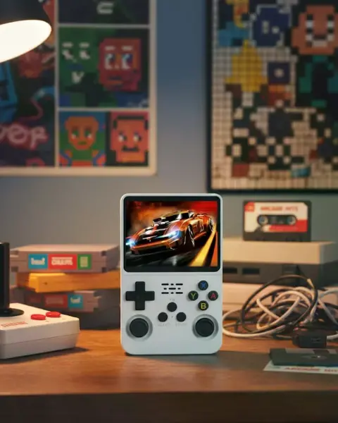 Klasik Oyun Konsolu 64 Bit İşlemci ve Çift Kart Girişi Özellikli