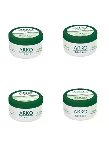 4 Adet Arko Classic Naturel El Kre 150ML
