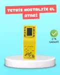 Taşınabilir El Aterisi Gameboy – Klasik Tetris Oyunu, Pil ile Çalışan Mini El Konsolu-1
