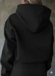 Kadın Uzun Kollu Nope Baskılı Beli Ribanalı Ikili Takım-3