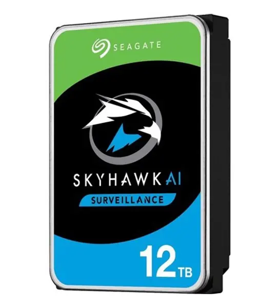 12 TB 3.5 SKYHAWK AI SATA 7200RPM 512MB 7/24 GUVENLIK ST12000VE001 (5 YIL RESMI DIST GARANTILI)