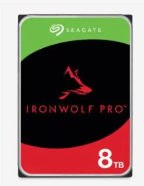 ST8000NT001 IronWolf Pro 8 TB 7200RPM 7/24 Nas Diski Enterprise HDD