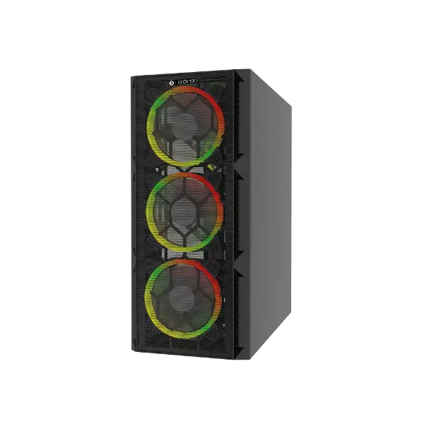 SPACE BTX-65G 650W 80+ 4x RAINBOW FIXED LED FAN ATX 2xUSB3.0 SİYAH KASA