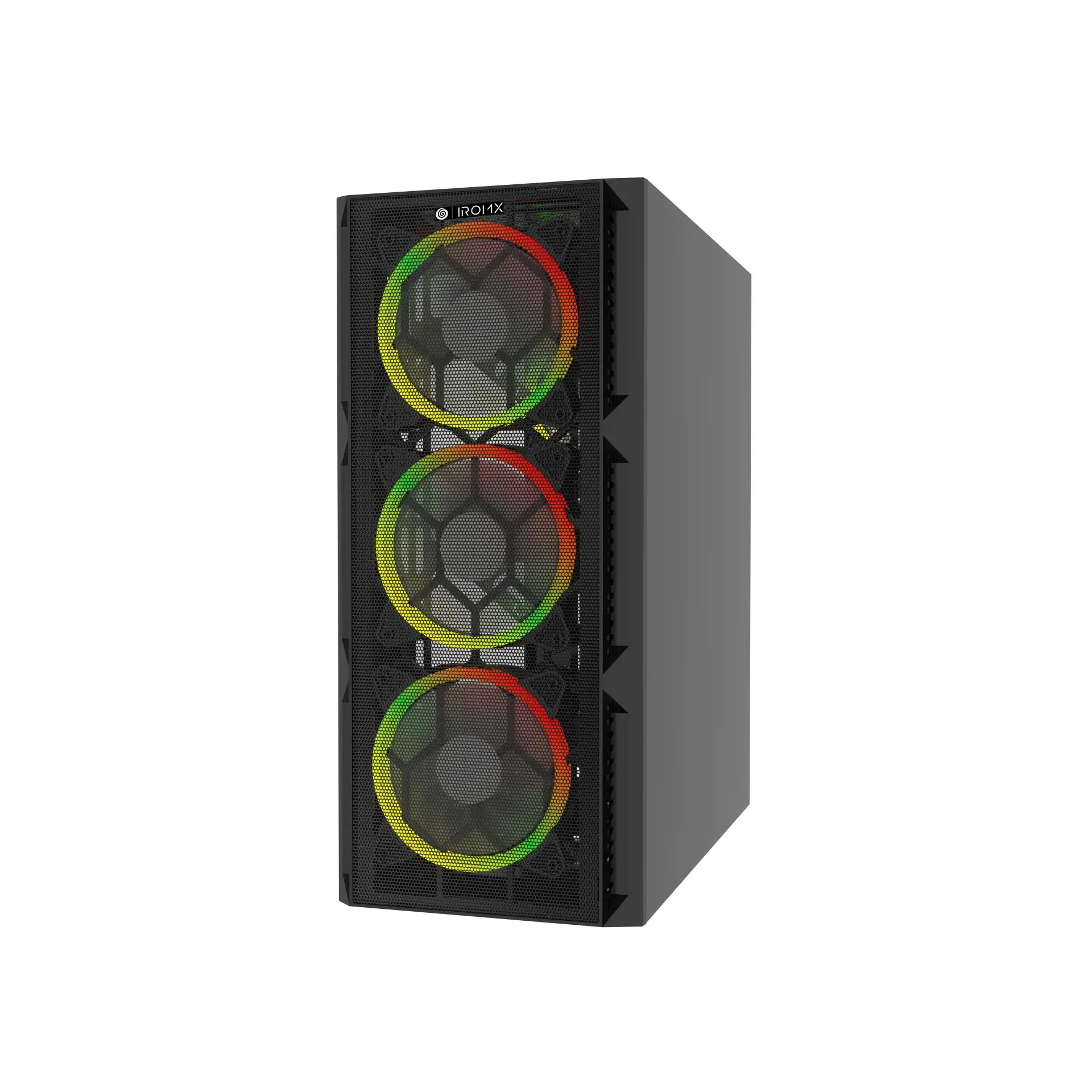 SPACE BTX-65G 650W 80+ 4x RAINBOW FIXED LED FAN ATX 2xUSB3.0 SİYAH KASA