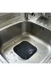 Siyah Kare Evye Gider Koku Önleyici Silikon Mat – Lavabo Süzgeç ve Haşere Engelleyici-3