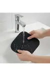 Siyah Kare Evye Gider Koku Önleyici Silikon Mat – Lavabo Süzgeç ve Haşere Engelleyici-4