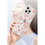 Joko Apple İphone 16 Pro Max Floral Magsafe Kapak - Beyaz-4