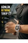 Uzun Pil Ömürlü Akıllı Saat Spor ve Günlük Kullanım Yeni Nesil-1