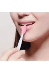 2 Adet Dudak Fırçası Peeling Etkili Gözenek Siyah Nokta Temizleyici Çift Yönlü Fırça-5