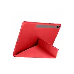 Samsung Galaxy X510 Tab S9 Fe 11 Kılıf Kalemlikli Mars Tablet Kılıfı - Kırmızı-2