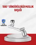 1080° Çok Yönlü Musluk Aparatı Püskürtme ve Köpük Akışlı-1
