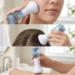 140 İğneli Serum Hazneli Dermaroller – 0-3 mm Ayarlı Dermaroller Mikro İğneli Saç, Cilt ve Vücut Bak-2