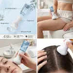 140 İğneli Serum Hazneli Dermaroller – 0-3 mm Ayarlı Dermaroller Mikro İğneli Saç, Cilt ve Vücut Bak-3