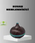 Aromaterapi Difüzörü 550 ml Ultrasonik Nemlendirici Otomatik Kapanma Özellikli-1