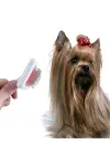Paslanmaz Evcil Hayvan Kedi Köpek Tüy Tarama Toplama Fırçası Kolay Tezlenir Bakım Aleti-2