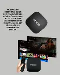 4K UHD Android Medya Oynatıcı 8 GB Hafıza 2 GB RAM Wi-Fi Destekli-3