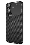 Realme Note 60 Kılıf Auto Focus Karbon Kapak - Siyah-1