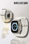 Bluetooth Bağlantılı 49MM Dokunmatik Akıllı Saat Sağlık ve Spor Takip Özellikli-4