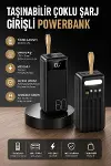 Powerbank 60.000 MAH 4 Portlu Uzun Şarj Süreli Dijital Göstergeli-1