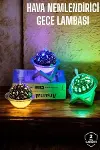 Hava Nemlendirici Masa ve Gece Lambası USB Projeksiyon Aromaterapi-2