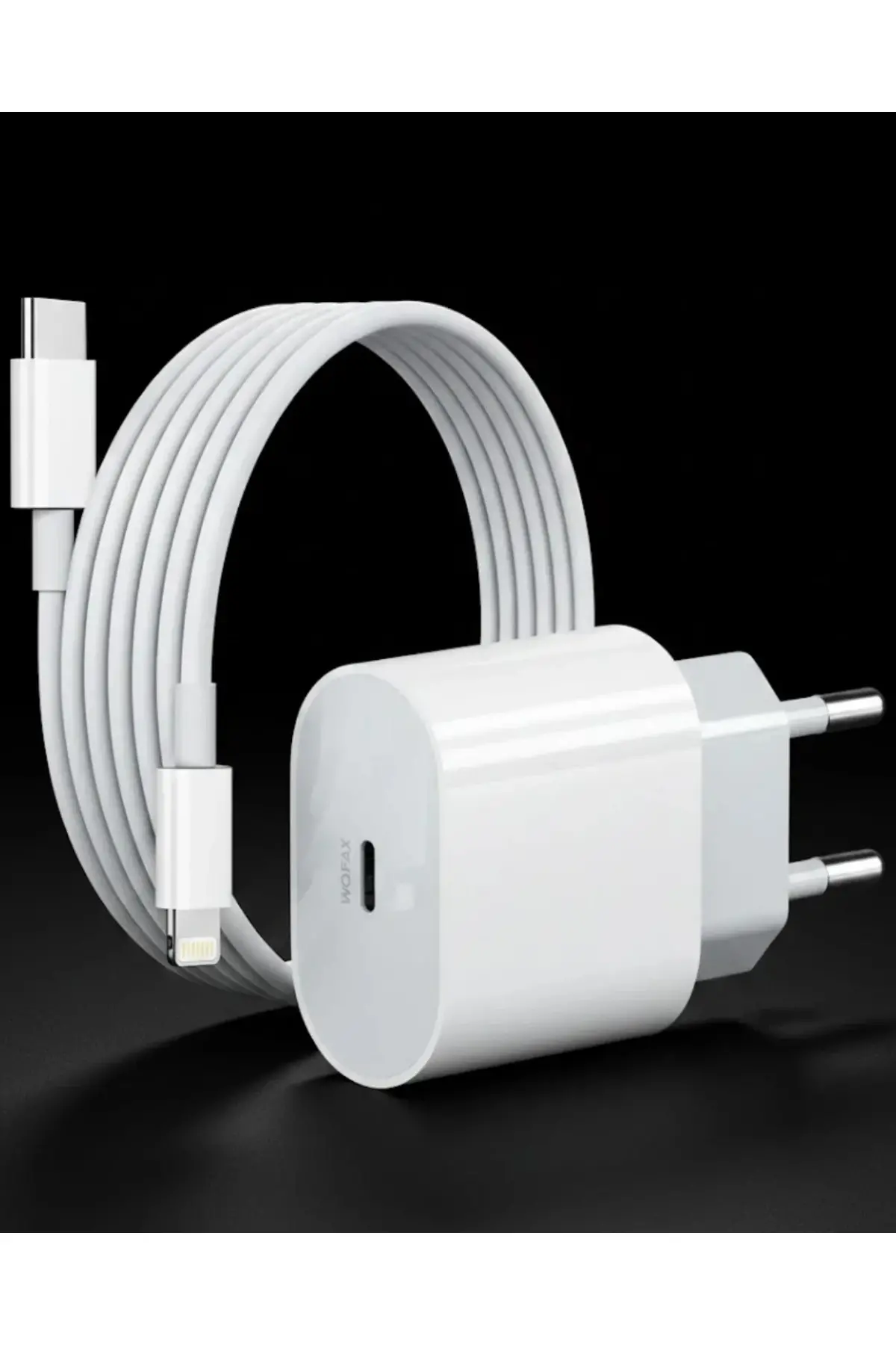iPhone 14 13 12 11 Uyumlu 20W Hızlı Şarj Adaptörü Lightning Kablo Seti