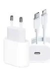 iPhone 14 13 12 11 Uyumlu 20W Hızlı Şarj Adaptörü Lightning Kablo Seti-4