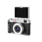 4k Çantalı Dijital Retro Video Kamera 48mp 16x Zoom Işıklı (32gb) Kart Dijital Fotoğraf Makinesi Siy-2