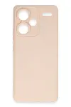Xiao Red Note 13 Pro Plus Kılıf Nano içi Kadife Silikon - Pudra-2
