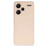 Xiao Red Note 13 Pro Plus Kılıf Nano içi Kadife Silikon - Pudra-3