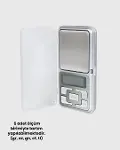 Mavi Işıklı LCD Ekranlı Hassas Tartı Terazisi-4