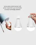 Ev ve İş Yeri İçin Şarjlı LED Ampul-3