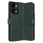 Oppo Reno 14 Trend S Plus Kapaklı Kılıf - Yeşil-1