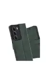 Realme C75 4g Trend S Plus Kapaklı Kılıf - Koyu Yeşil-2