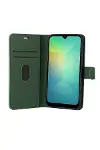 Realme C75 4g Trend S Plus Kapaklı Kılıf - Koyu Yeşil-3