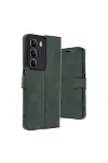 Realme C75 4g Trend S Plus Kapaklı Kılıf - Koyu Yeşil-1